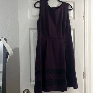 Calvin Klein burgundy dress